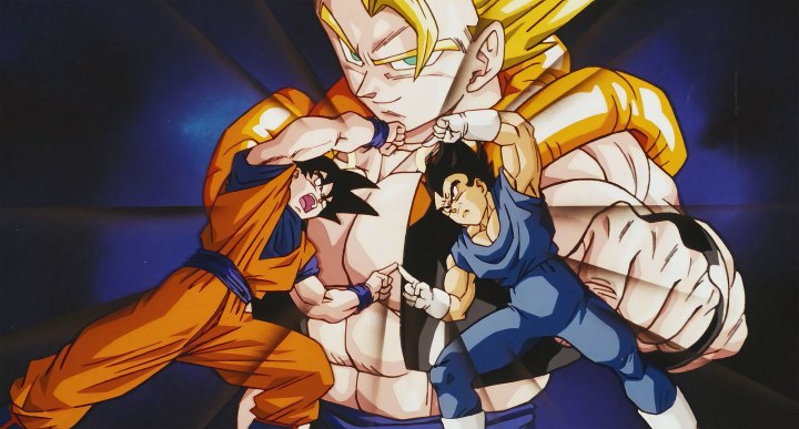 Végéta majin (concept art pour Dragon Ball Z Fusions, années 1990)